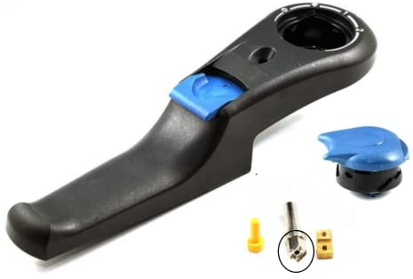 Anakel Home Repuesto Mango Superior Olla Fagor Xpress con 2 Tornillos y Válvula Reguladora Incluida (Sólo para ollas de 4 y 6 litros) Métrica 6 Negro y Azul