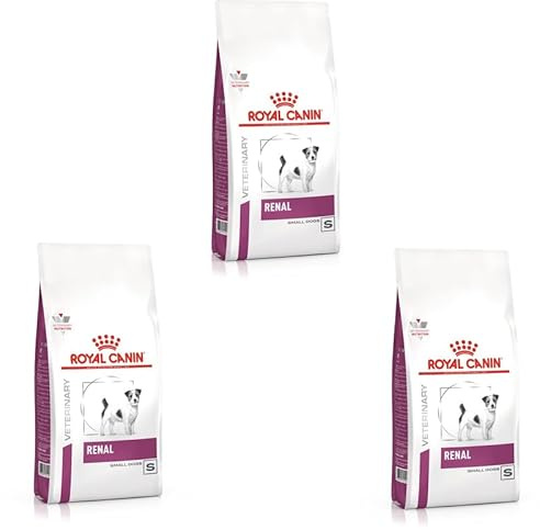 Royal Canin Veterinary Renal Small Dogs | 3-pack | 3 x 500 g | komplett diet för vuxna hundar | Kan bidra till att stödja njurfunktionen