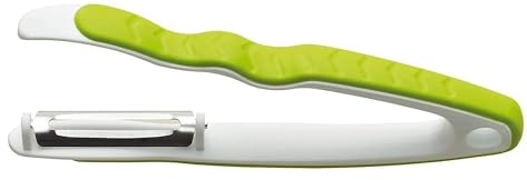 Stone&Stone Pela Asparagi Professionale in Acciaio Inox – Lama Ultra Affilata, Impugnatura Antiscivolo Ergonomica, Anti-Ruggine