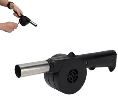 Ventilatore per barbecue, Ventilatore per barbecue a manovella Ventilatore per barbecue portatile Cottura all'aperto Ventilatore per barbecue Soffietto a mano piccolo per camino