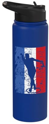 Boules Match French Petanque Balls Game Petanque Player Stainless Steel Insulated Water Bottle