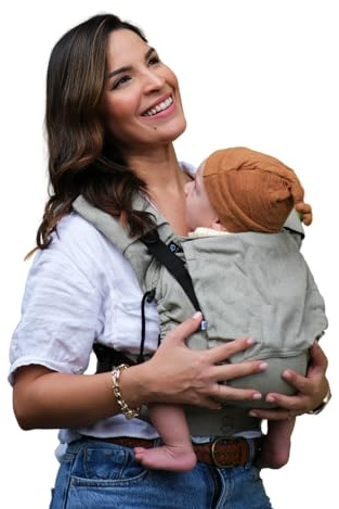 NEKO SWITCH Baby - Marsupio Neonato Portabebè Regolabile Ergonomico Neonato Zaino Porta Bimbo e Bebè (Moss)