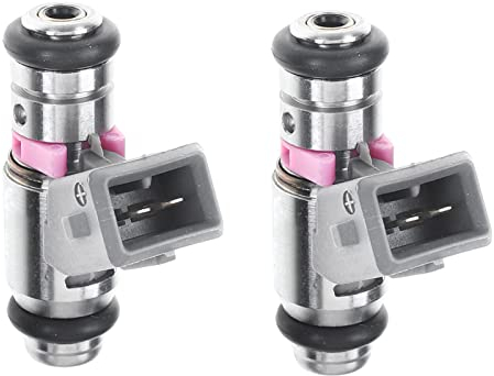 Frankberg 2x Einspritzventil Einspritzdüse Injektor für Clio II BB CB Kangoo KC0/1 Kangoo Express FC0/1 Thalia I LB Twingo I C06 Twingo I Kasten/Schrägheck S06 1.1L Benzin 2001-2008 8200025248