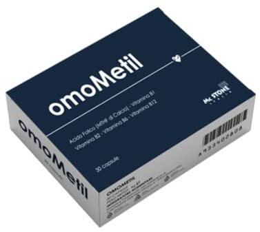 MC STONE ITALIA - OMOMETIL 30 Compresse; Complesso vitaminico vitaminico B1, B2, B6, B12 e Acido Folico, essenziale in gravidanza ed allattamento
