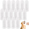 Ailvor 16 Stück Hundezahnbürste, Fingerzahnbürste Hund, Hundezahnbürste Fingerling Wiederverwendbar, Pet Finger Zahnbürste für Hunde Katzen Zahnpflege, Zahnreinigung Anti-Plaque Haustierzahnbürste