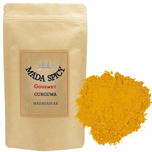 Madagaskar kurkuma gemahlen 1000g. Gourmet qualität.Wiederverschließbaren Tasche.