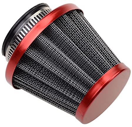 GOOFIT 35mm Red Air Filter Replacement for 50CC 70CC 90CC 110CC PZ16 PZ19 PZ22 Carburetor Scooter Dirt Bike ATV