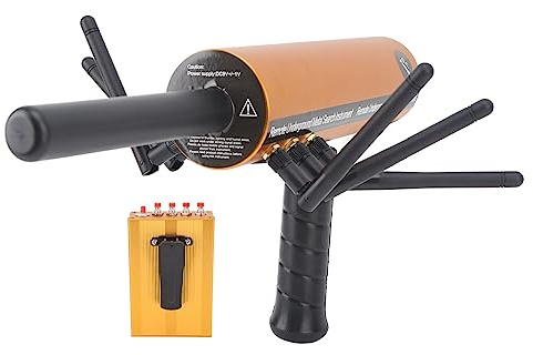 Metal Detector, 30m Depth 1200m Range Metal Pinpointer Handheld Metal Finder Gold Detector with 6 Antenna Underground Metal Treasure Finder for Gold, Silver, Jewelry