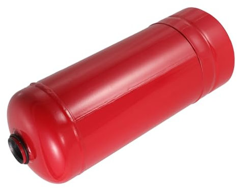 DIYEAH 2kg Estintore Vuoto in Acciaio Serbatoio Per Estintore Portatile Contenitore Robusto Ad Alta Resistenza Per Uso Domestico e Sicurezza Antincendio