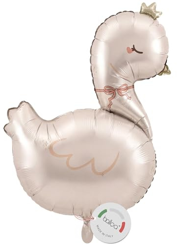 Balloa palloncino in mylar XXL Boho cigno motivo animale, palloncino ad elio per decorazione festa di compleanno per bambini, palloncino per ragazza per motivo di compleanno per la festa, baby shower