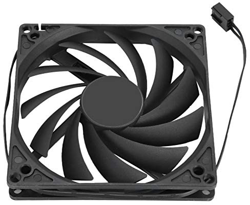 SUNGOOYUE Ventola per Radiatore CPU Ad Alte Prestazioni, 45 CFM, 900-2200 RPM, 4 Pin, Materiale PBT, 3,9x3,9x0,6 Pollici, Basso Rumore 18 DBA, Raffreddamento Case del Computer