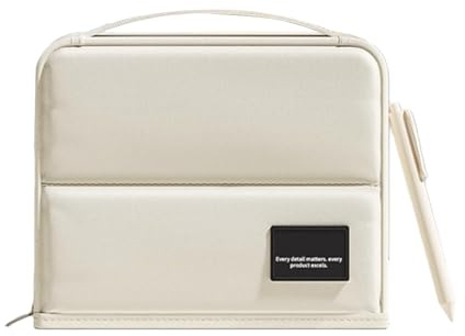 Trousse à crayons debout - Sac de rangement en tissu Oxford - Grand organisateur de papeterie pour fournitures de bureau scolaire - Pour adolescentes, filles, femmes, Zuha
