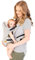 Dreambaby Oxford verstellbare 3-in-1-Positions-Babytrage für Neugeborene und Kleinkinder bis 15 kg, passend für alle Erwachsenengrößen, Modell G265