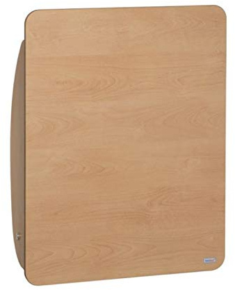 Table à langer pliante KAWAsimplex pour montage mural en blanc ou hêtre de Timkid