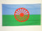 Drapeau Gypsi 90x60cm - Drapeau Rom - Tzigane – gitan - voyageur 60 x 90 cm - Drapeaux - AZ FLAG