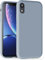 TAXXOE Silicone Case Suitable for iPhone XR Case Soft Ultra Slim Protective Shockproof Liquid Silicone Phone Case,Anti-Scratch Microfiber Lining，6.1 inch-Baby Blue