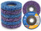 NuoDunco CSD Disques de Nettoyage - 115 x 22 mm Disque Meuleuse Pour Traitement de Surface Peinture Disque Abrasif pour Meuleuse D'angle- Lot de 6