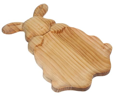 Cabilock Assiette De Service Lapin De Pâques Plateau à Collation Plateau De Service De Cuisine