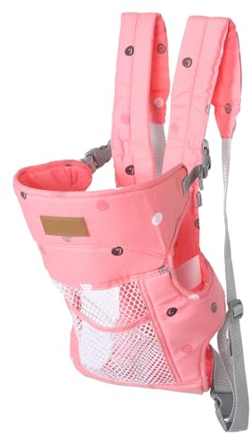 Holibanna Babytrage Mit Hüftsitz Für Neugeborene Und Kleinkinder Atmungsaktives Baumwoll Tragetuch Front Und Rückenträgerucksack Babytragesitz Mit Fußstütze Vielseitig Für Babys Ab 0 Monaten