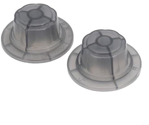 Honseadek 2 Pack Fan Blade Fixing Parts, Black Plastic Nut Covers Screw Components General Replacement, For Ceiling Desktop Fans