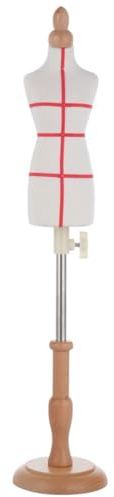 yeeplant Tailor Dress Form, Miniature Adjustable Sewing Model, Fully Pinnable Foam Mannequin for Professional Design Use