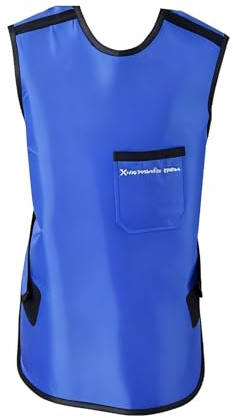 JCWGLY Delantal de Plomo Delantal De Plomo para Niños, Protector De Rayos X, Chaleco De Plomo con Protección Radiológica Equivalente A 0,35 Mm PB/0,5 Mm PB(0.5mmpb 60x50cm)