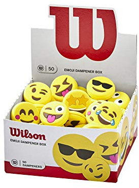 Wilson Emoji Tennis Dampeners Box - 50 Pack