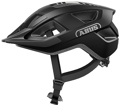 ABUS Fahrradhelm Aduro 3.0 – Sportiver City-Helm in stilvollem Design für alltägliche und sportliche Touren – für Damen und Herren – Schwarz, Größe L