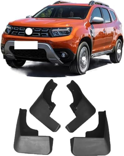 WANGJF Car Mud Flaps Set Car Mudflaps For 2017-2022 Renault Dacia Duster, Splash Guard Fender MudFlaps Front Rear Car Accessories