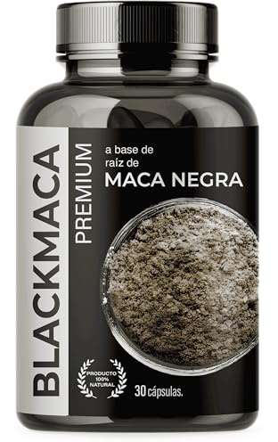 BLACKMACA PREMIUM - Maca Peruviana Nera + Tribulus Terrestris + Arginina + Zinco | 30 Capsule