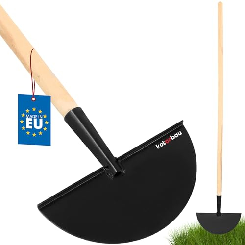 KOTARBAU® Coupe-Gazon | La Pelle En T Est En Acier Et Le Tige En Bois De 121 Cm | Dresse Bordure | Coupe-Bordures Manuels | Coupe Bordure Manuel | Dresse Bordure Manuel | Coupe Bordure Manuelle
