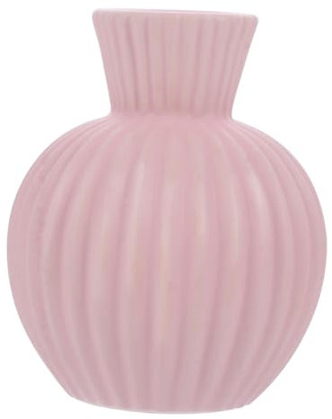 RORPOIR Vaso Per Fiori Artificiali A Strisce Verticali Vaso Artigianale Per Soggiorno