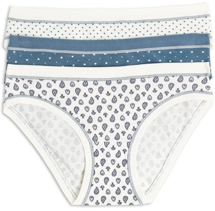 Cotonella, Slip Mini de suave algodón bielástico – Slip con bordes extraconfort y cadera baja – Paquete de 3 unidades – Art. 3362K3, 3362 I403 3g100, XL