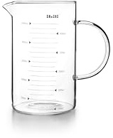 IBILI - Verre doseur avec poignée, 1000 ml, Borosilicate