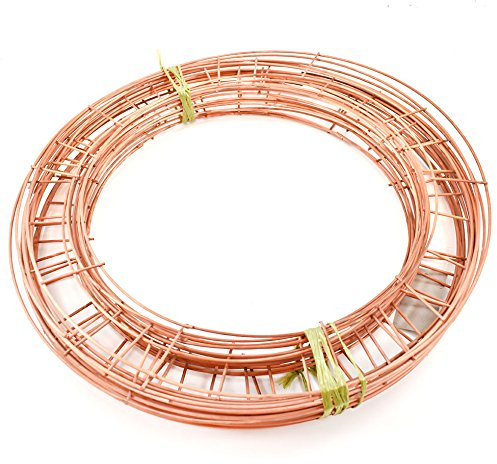 Pack of 20 Wire Wreath Rings for Festive/Christmas Crafting - Ideal for Creating Festive Christmas Wreath Rings and Craft Wreath Projects