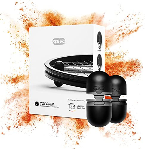 spivo ® Empfohlen vom DTB. Topspin direkt hören! 10Wochen Kurs für PROSpieler. Used by Boris Becker Tennis Academy. Mehr Power&Spin! Zubehör Set, eigene Schlag Videoanalyse, Tennistrainer Buch