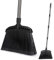 Myiosus Garden Broom Outdoor, Yard Brush Heavy Duty Outdoor Angle Broom with 38cm Stiff Bristle & 140cm Stainless Steel Handle, Sweeping Brooms for School Factory Patio Garage Driveway Cleaning