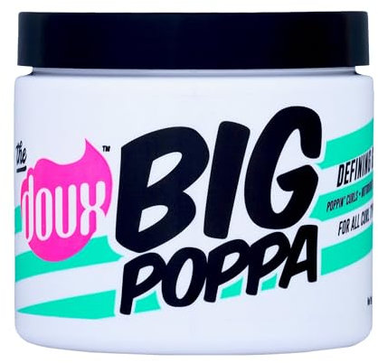 The Doux Big Poppa Defining Hair Gel for All Curl Types, 454 g (Pack of 1)