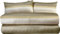 Erwin Müller Bettwäsche Sparpaket 4-TLG. Mako-Satin beige Größe 2X 135x200 cm + 2X 80x40 cm