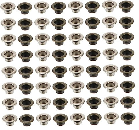 OSALADI 200piezas Remaches Redondos Huecos De Resistentes Para Bricolaje Accesorios Para Cuero Costura y Decoración De Bolsas y Ropa