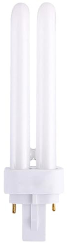 FKLiLEBU 1 Pack G24q-3 4 Pin 26W CFL Light Bulb, 3000K Warm White Compact Fluorescent Tube, 2U PLC 840 Non-dimmable Energy Saving Lamp, AC 220-240V for Bathroom, Office, Kitchen, Corridor