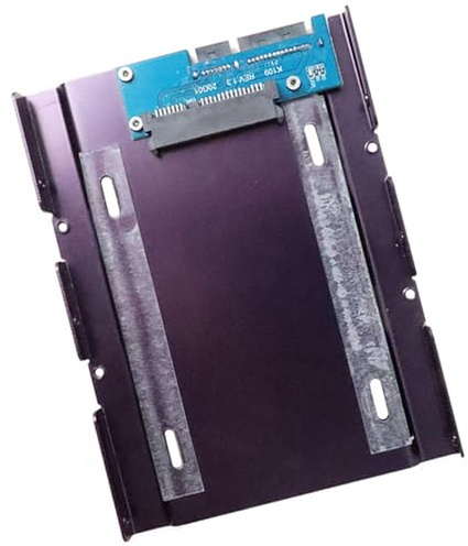 SkyPOOU Support de montage pour disques durs internes de 2,5 à 3,5 - Adaptateur dur - Convertisseurs de baie interne - Cadre SSD