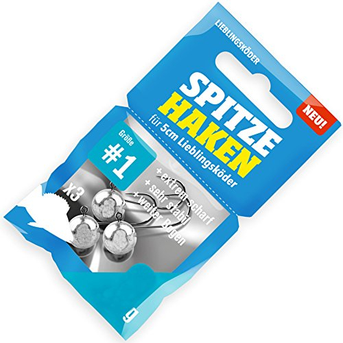 Lieblingsköder Spitze Haken Gr. 1-3 Jighaken, Gewicht:2g