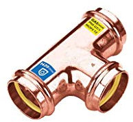 Raccordo A T Rame 28x28x28 Mm A Pressare F/f/f Frabo