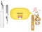 [3 in 1]Silicone Case Compatible with Beats Solo Buds with Cute Pendant Keychain, Cartoon Kawaii Tiger Creativity Shockproof Cover with Cleaning Kit for Girls Boys