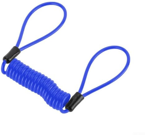 Blocco freno a disco per bicicletta, resistente, antifurto per mountain bike, con 2 chiavi (E)