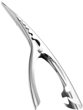 Ipetboom Strumento Sbucciatore Gamberi Acciaio Inossidabile Facile da Usare e Riporre Antiscivolo per Comfort Aragoste e Crostacei Accessorio per Feste e Regali