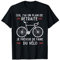 Cadeau Pour Athlète Vélo Sport Bicyclette - T-Shirt Cyclisme Unisex Adulte Noir V-Neck Short Sleeves S