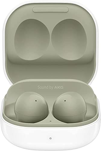 Samsung Galaxy Buds2 Bluetooth Earbuds, True Wireless, Noise Cancelling, Charging Case, Quality Sound, Water Resistant, Olive (UK Version)