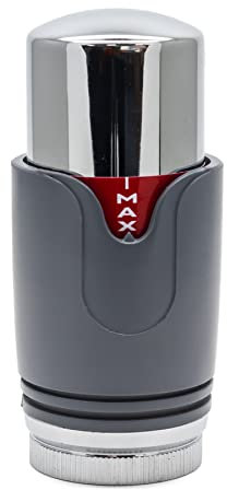 Adept Technology TRV Thermostatic Radiator Valve - Head Replacement Only (Grey/Chrome)